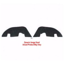 Control A-arm Dust Shield Seal For 1964-1966 Gto Wstaples Masticated Rubber 2pc