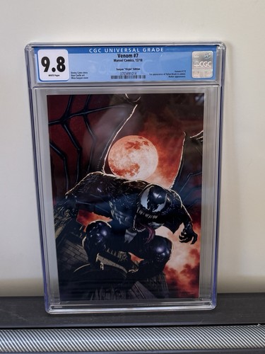 Venom #7 CGC 9.8 Mico Suayan Unknown Virgin Cover Variant 1st App Dylan Brock