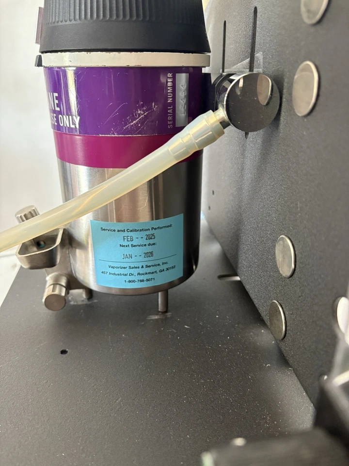 Máquina de mesa de anestesia isoflurano para salud animal con accesorios Foto 2 de 4