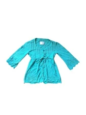 VTG Y2k Bella Swan Fairy Coquette Babydoll Knit Long Sleeve Size Small