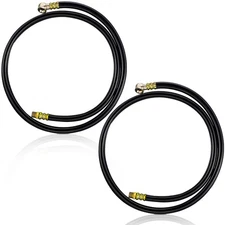 LEIFIDE 2 Pcs Air Tank Repair Kit 4 Feet Hose Assembly Portable... 