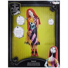 Disney Nightmare Before Christmas SALLY Costume Dress Child sz 4-6X