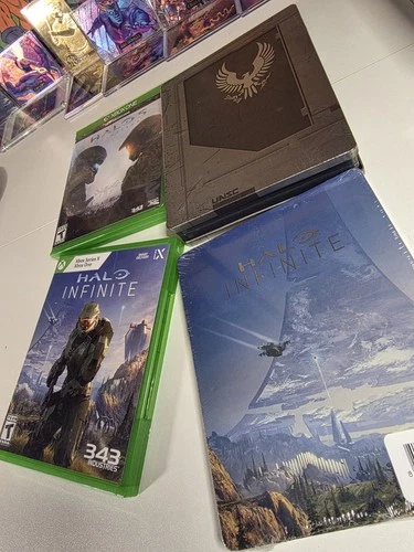 Halo Infinite And Halo 5 Xbox One And Xbox One Limited Edition Collectors Bundle