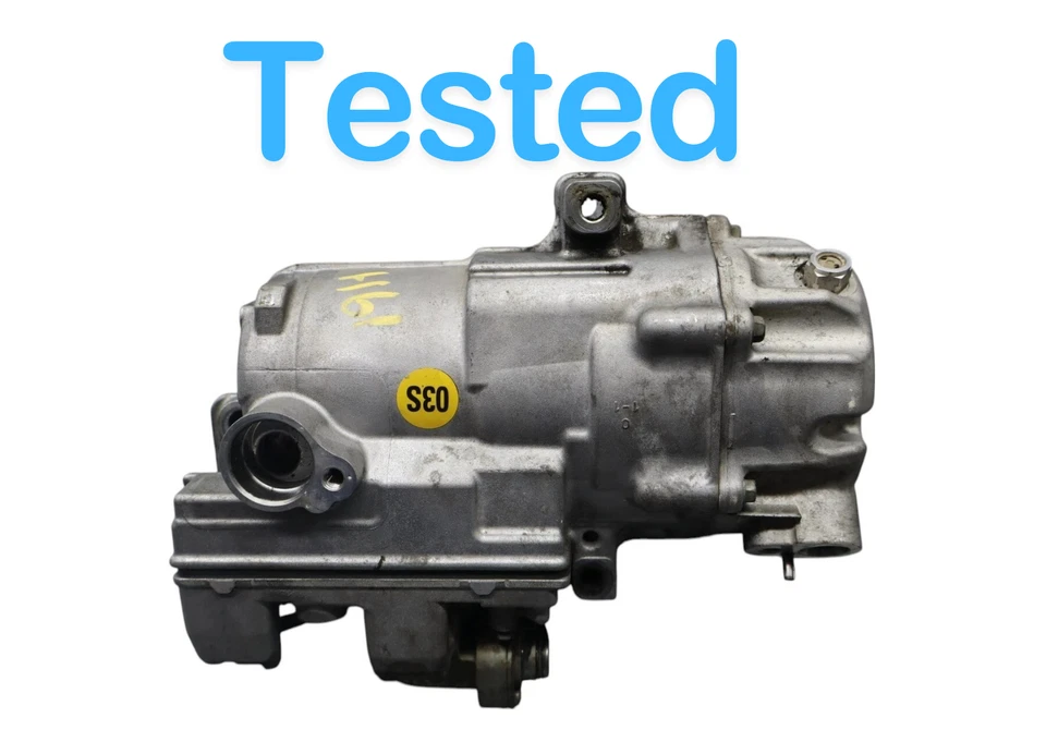 11-17 Volkswagen VW Touareg AC A/C Air Conditioning Compressor Hybrid OEM - Image 3 of 4