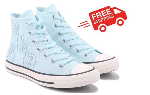 Converse Chuck Taylor All-Star Premium Embroidered Flowers High-Top Sneakers Uni
