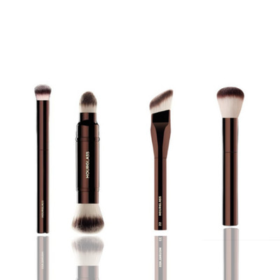Hourglass 4Pcs Vanish Concealer, 022 Angled, Retractable & Flat Face Brush