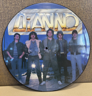 1984 WK FM PD 1 Stereo DiAnno Iron Maiden Paul DiAnno Picture Disc Vinyl