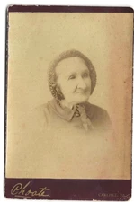 Antique 1870s Cabinet Card Photo by John Choate of Carlisle Pennsylvania