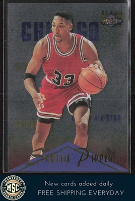 Scottie Pippen 1996 Classic Clear Assets #3 Chicago Bulls HOF Legend