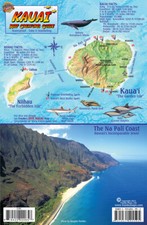Franko Maps Fish ID Card  Dive Map - Kauai
