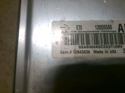 Engine ECM Electronic Control Module VIN P 4th Digit Fits 12-16 CRUZE 76299