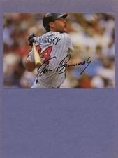 Tom Brunansky - Two Signed Clipped Photos