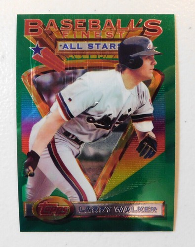 LARRY WALKER HOF YOU PICK YOUR CARD ASSORTED YEARS & COMPANIES (item#G71) - Picture 18 of 94