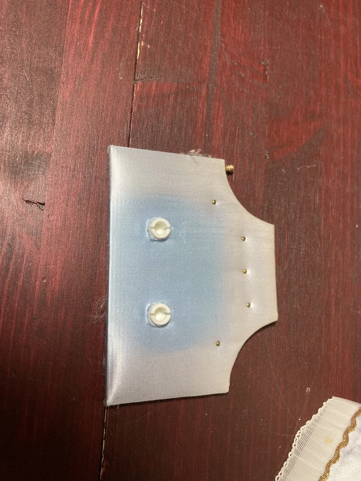 Muñeca princesa pequeña ideal vintage muebles de fantasía cama Foto 4 de 4