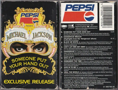 Cassettes audio michael jackson pop