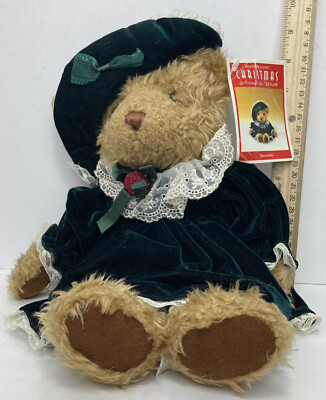 House Of Lloyd Christmas Around The World Bernette Plush Teddy Bear With Tag