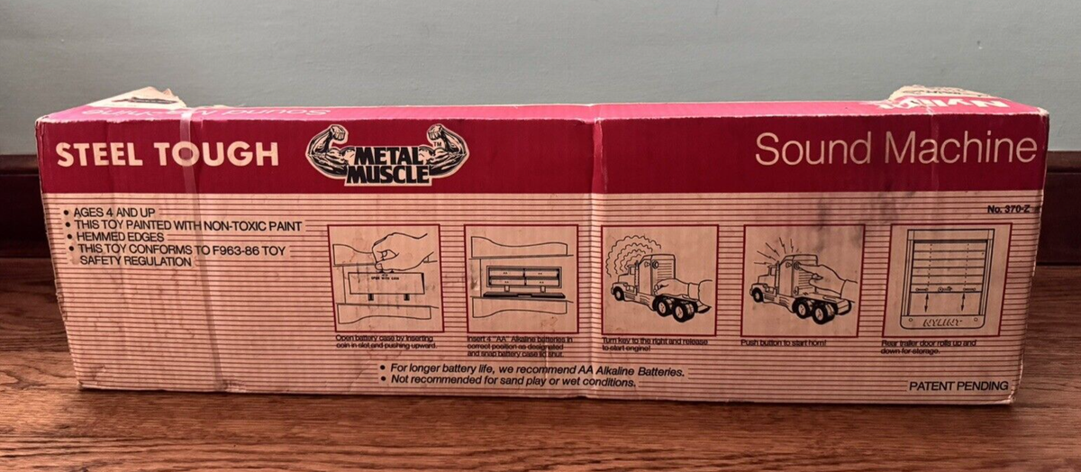 Vintage Nylint Harley Davidson Truck w Trailer Metal Muscle Vintage Nylint Harley Davidson Truck w Trailer Metal Muscle