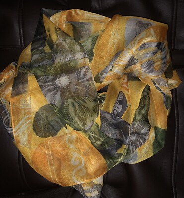 Designer Schal aus Italy, 156x33 cm, made in Italy