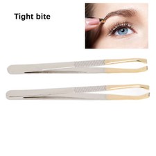 2pcs Eyebrow Tweezers Women Precision Tweezers Daily Beauty Tools for Ingrown