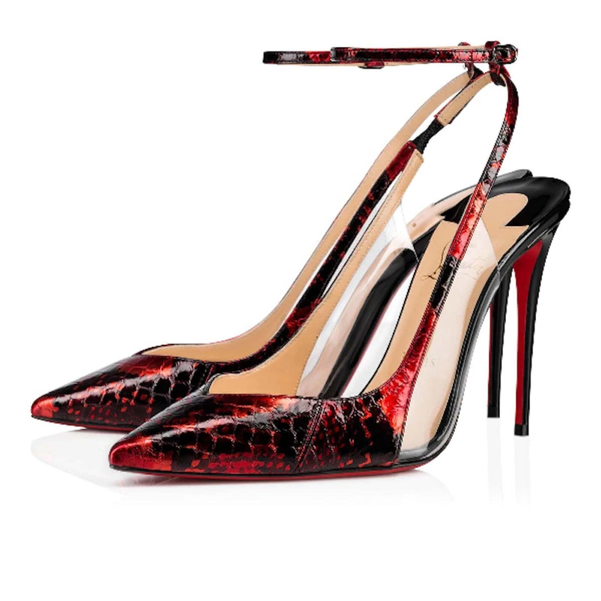 Louboutin pvc hotsell