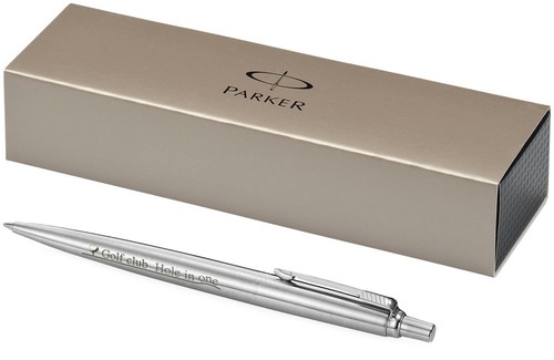 Exklusiver PARKER Kugelschreiber "JOTTER" silber inkl. Lasergravur graviert neu - Bild 5 von 7