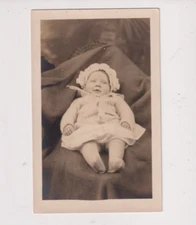 Postcard RPPC Picture Of Lovely Baby Real Photo ca 1926-1940s
