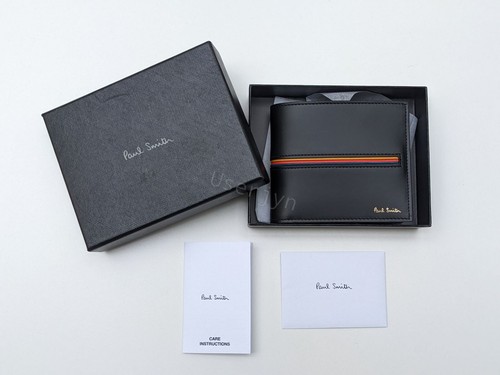 Cartera con inserción de rayas brillantes Paul Smith Signature Artist - Imagen 9 de 9