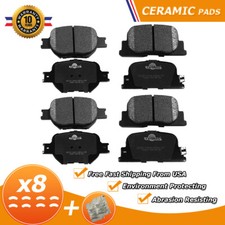 Front and Rear Ceramic Brake Pads Kit for 2005 2006 2007 2008 - 2010 Scion TC