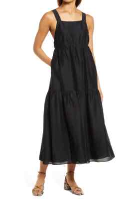 HALOGEN Halter Neck Tiered Maxi Dress In Black XS XSMALL BLACK NEW | eBay HALOGEN Halter Neck Tiered Maxi Dress In Black XS XSMALL BLACK NEW | eBay