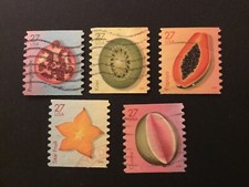 ICOLLECTZONE US 4258-62 VF used. Attractive with light cancel 