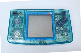 Neogeo Pocket Color Crystal Blue Console SNK + battery Body small damage Tested