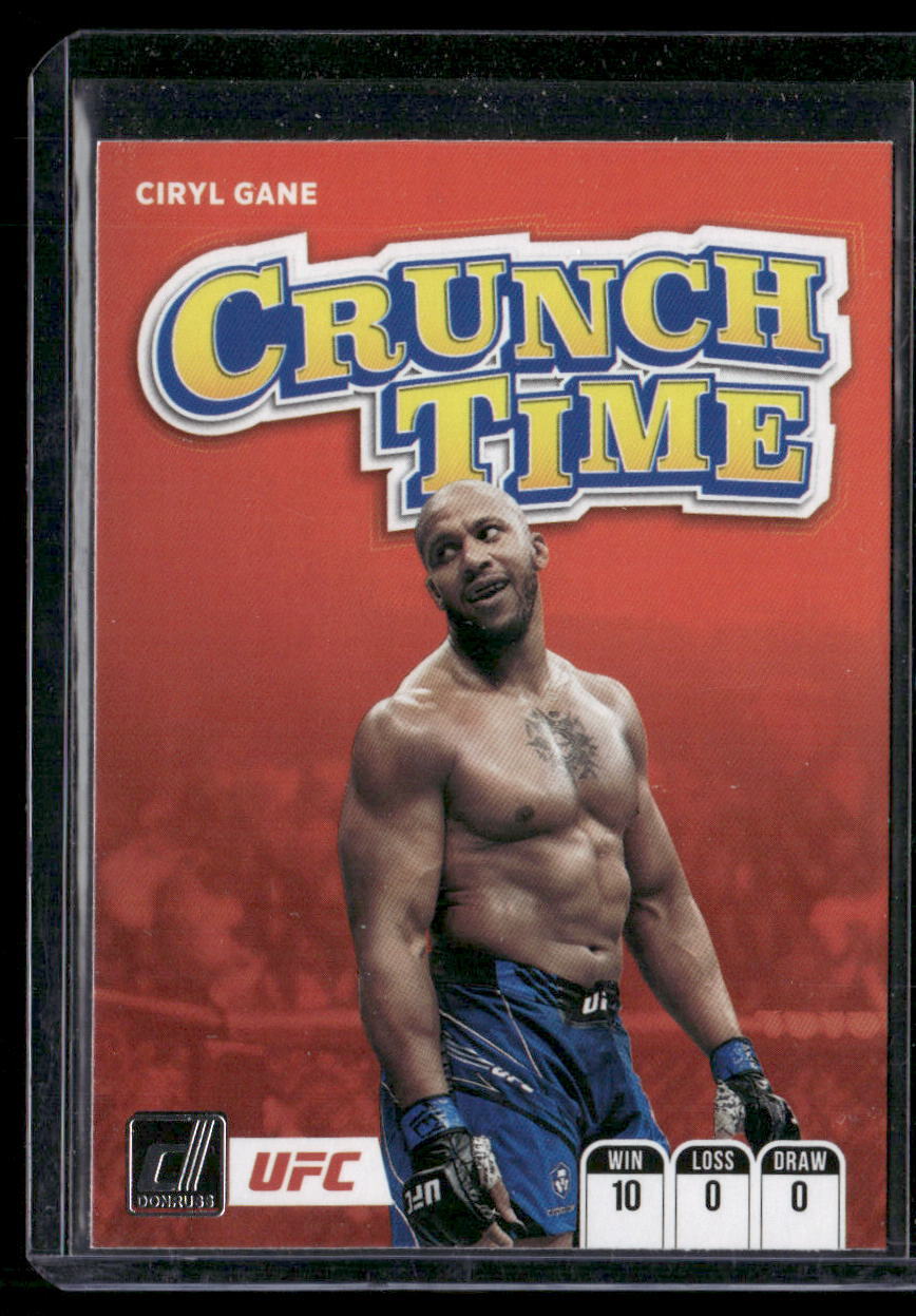 2022 Donruss UFC #3 Ciryl Gane Crunch Time