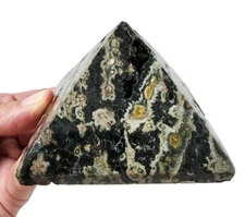 Ocean Jasper Agate Pyramid 360.4 grams.