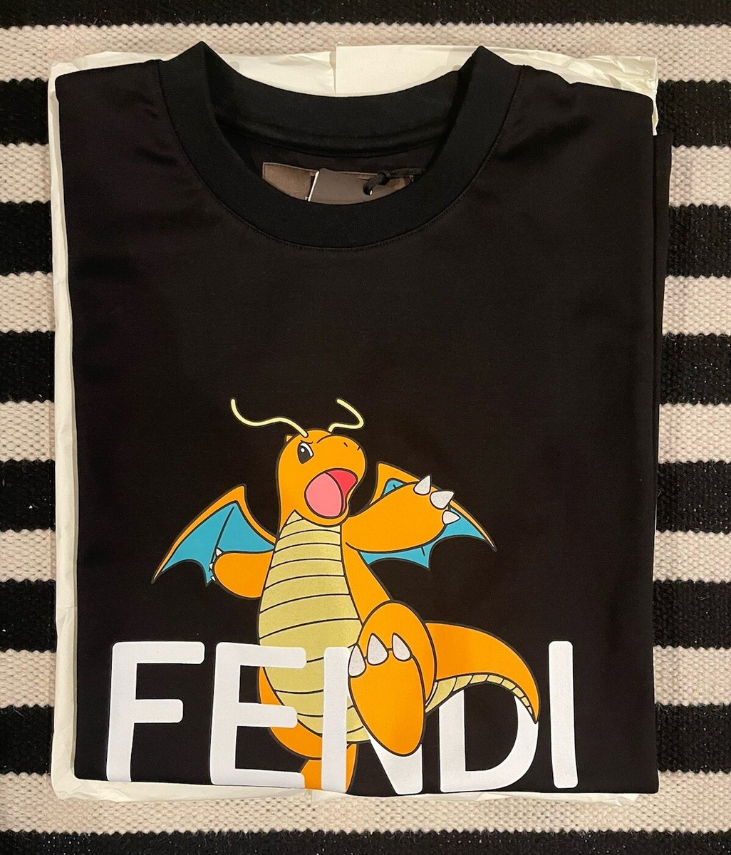FENDI FRGMT ドラゴン　Tシャツ　　XL FENDI FRGMT ドラゴンTシャツXL