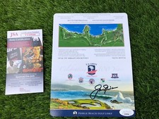 Jack Nicklaus Signed Pebble Beach Official Scorecard US Open Masters PGA JSA