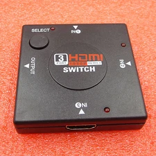 HDTV PS3 1080P MINI Switcher definition video 3 Port HDMI Switch Splitter