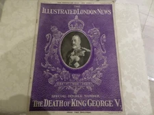 ITEMS COMMEMORATING THE DEATH of KING GEORGE V - 1936