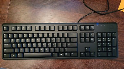 Dell Keyboard KB212-B Quiet Wired Standard Keyboard - Black