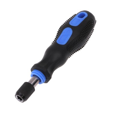 Multi-function 4 6.35mm Non-slip Dismountable Screwdriver Handle With Soft Ru