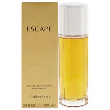 Calvin Klein Escape Eau de Parfum Spray - Perfume for Women 3.4 Oz New In Box