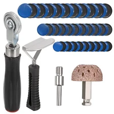 60+3PCS Tire Patch Repair Tools Kit Tire Patch Kit for Car Bike Motorcycle Tr...