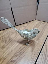 Wire Bird Tea Light Holder CTW Home Collection Candle