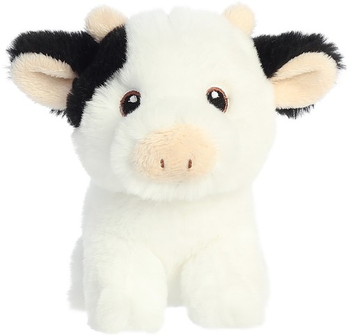 Aurora - Eco Nation - 5" Mini Cow Responsibly Made Stuffed Animal - 第 1/5 張圖片