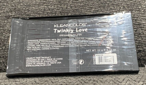 KleanColor Twinkly Love Eyeshadow Palette 18 shades New - Picture 3 of 3