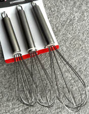 3 Schneebesen SET 20cm 25cm 30cm Rührbesen R...
