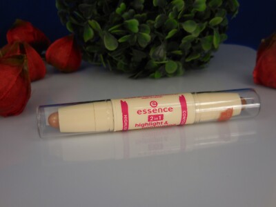 2 STÜCK essence 2 in 1: HIGHLIGHTER & CONTOURING STICK 20 BROWNIE 3g. 1013