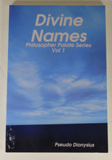 Divine Names (Philosophers Palate) by Pseudo ...