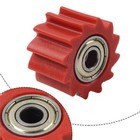 RED 8MMChain Roller Pulley Tensioner Wheel Gear Type For Bike ATV Go-Kart