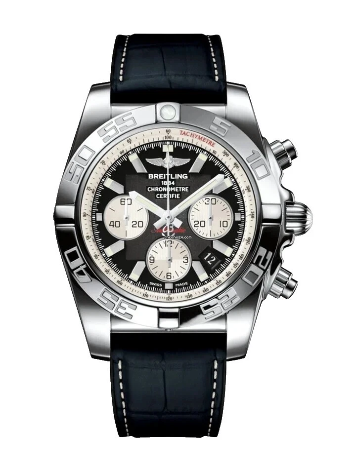 Breitling Chronomat Leather Band Wristwatches