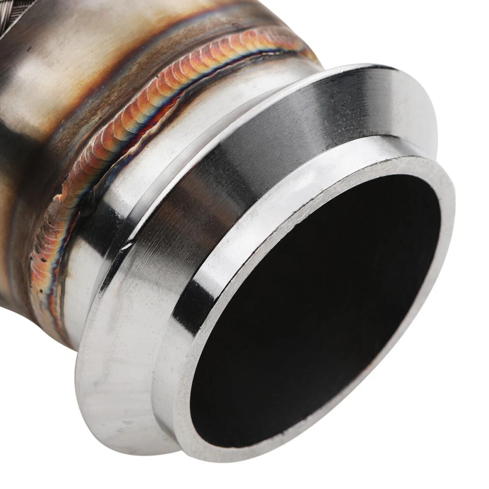 SCARICO INOX RACE TUBO FLESSIBILE ANTERIORE DECAT PER PEUGEOT PUG 206 16V 180 CV - Immagine 2 di 4